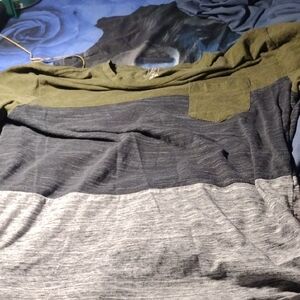 Colorblock Long Sleeve Shirt